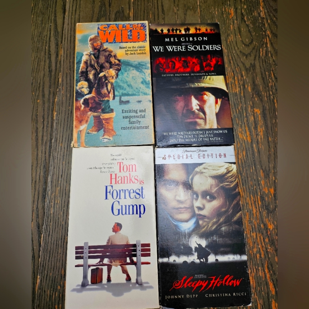 Hvs Movies Lot Of 4